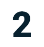 numero 1 azul