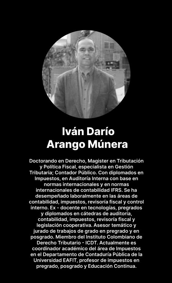 Docente Iván Darío Arango Múnera