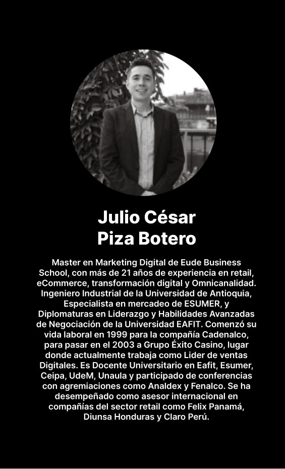 Docente Julio César Piza Botero