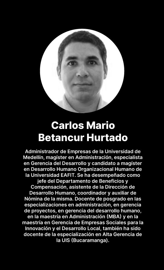 Docente Carlos Mario Betancur Hurtado