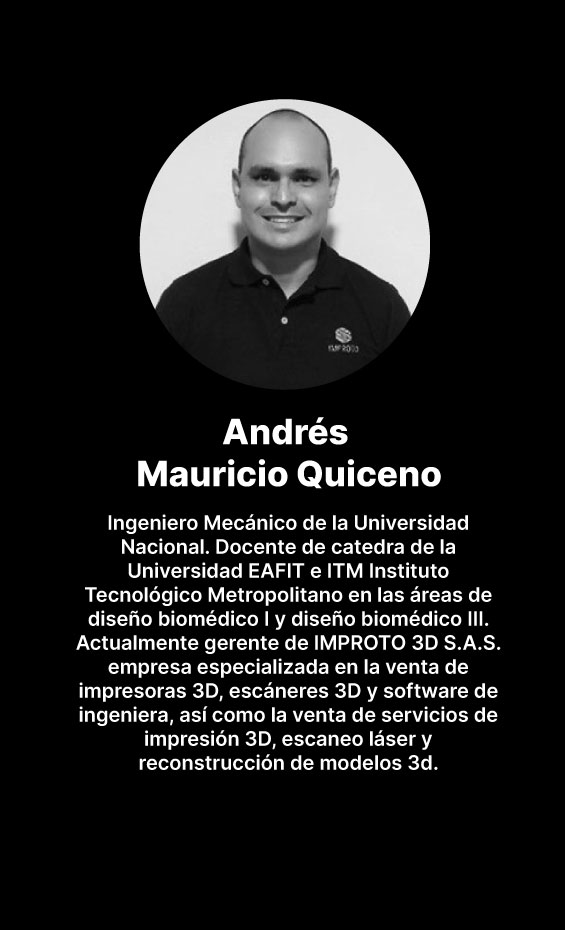 Docente Andrés Mauricio Quiceno