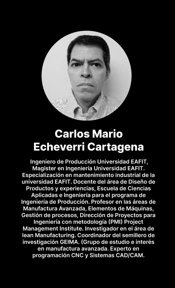 Docente Carlos Mario Echeverri Cartagena