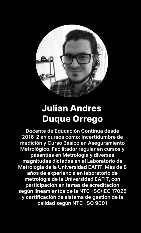 Docente Julian Andrés Duque Orrego