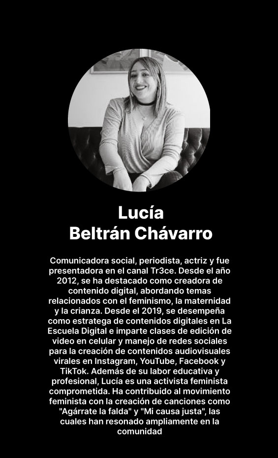 Docente Lucía Beltrán Chávarro