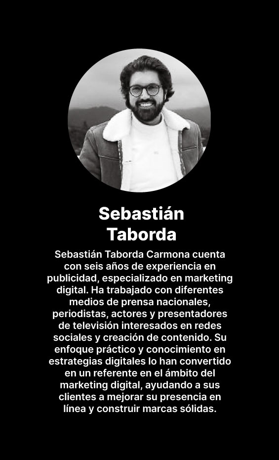 Docente Sebastián Taborda