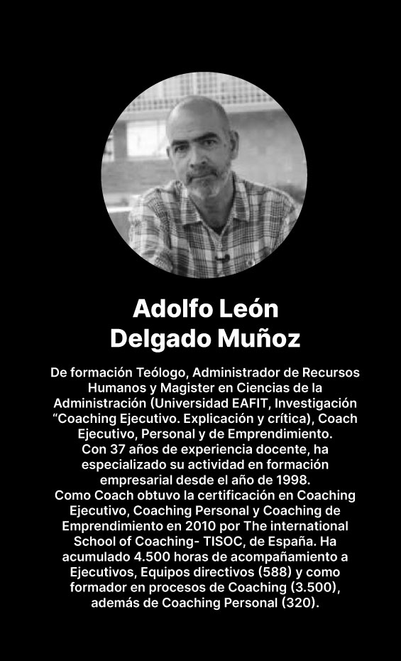 Docente Adolfo León Delgado Muñoz